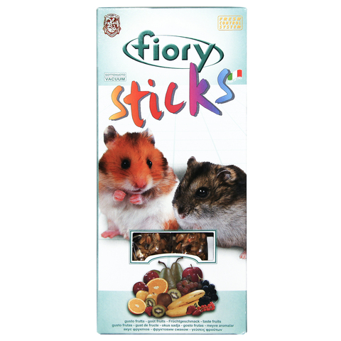 FIORY Sticks палочки для хомяков с фруктами 2х50 г