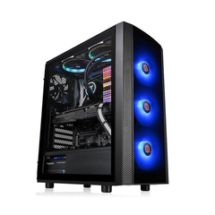 Компьютерный корпус Thermaltake Versa J25 TG RGB без Б/П