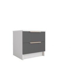 МС Лавис Тумба ТД 400.1 Белый/Белый софт-Графит софт