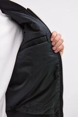 Бомбер Alpha Industries MA-1 Mod Flight Jacket Black (Черный)