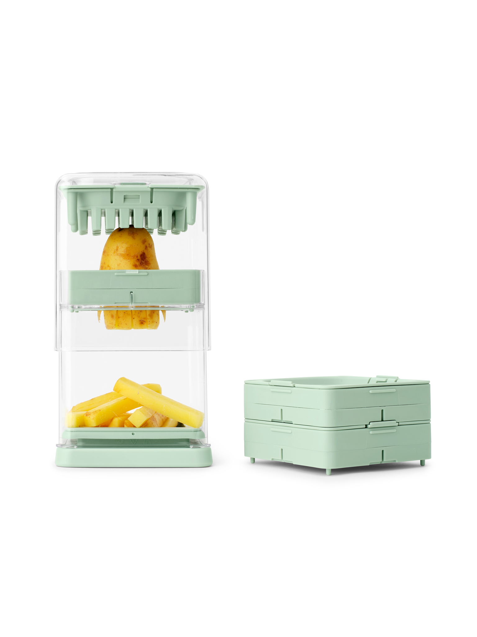 Овощерезка Tasty+, Мятно-голубой, арт. 145421 - фото 5