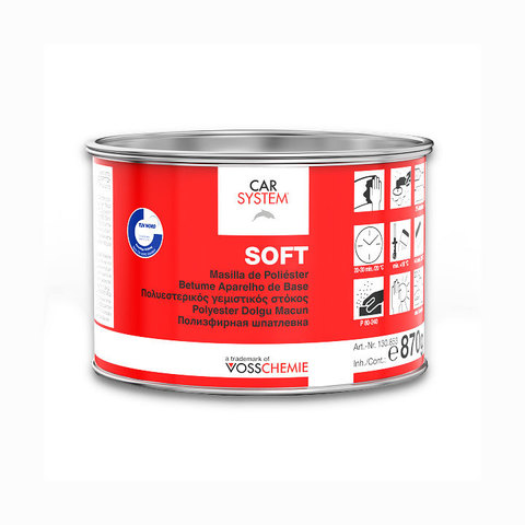 Car System Шпатлевка Soft  0.9kg 130853