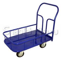 Тележка платформенная с бортиком ТПБ 3 (600х1000) К-125 (300кг)