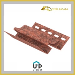 Внутренний угол Юпласт КИРПИЧ Красный 3,05мм