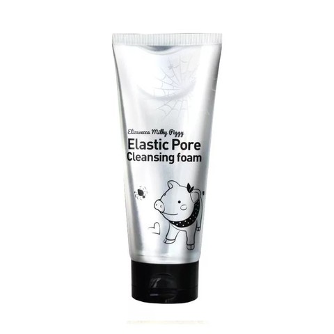 Пенка-маска с древесным углем Elizavecca Milky Piggy Elastic Pore Cleansing Foam