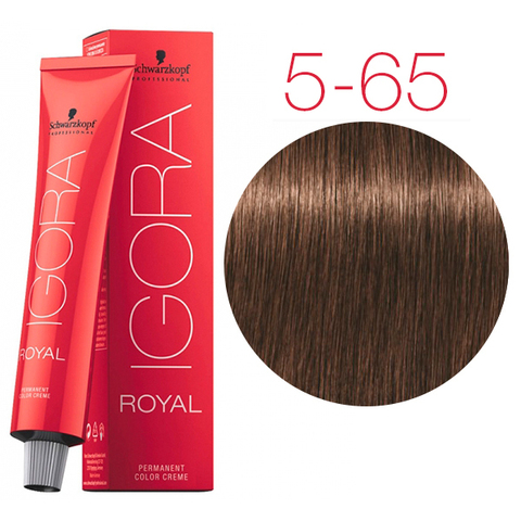 Schwarzkopf Igora Royal New 5-65 (Светлый коричневый шоколадный золотистый) - Краска для волос