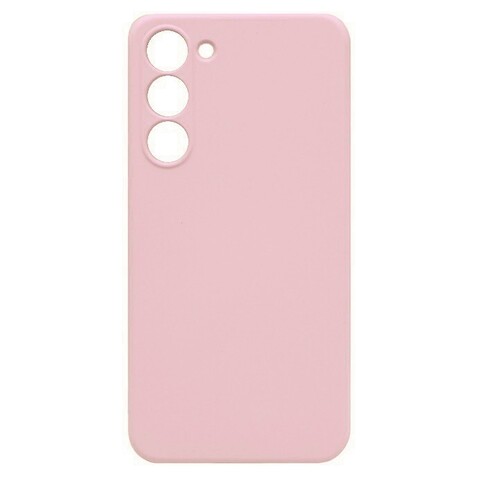 Силиконовый чехол Silicone Cover для Samsung Galaxy S23 Plus (Пудровый)