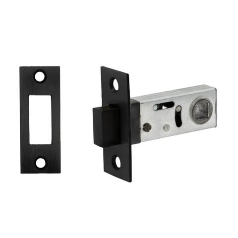 Защелка дверная Vettore C-03B MAGNET 100 MBP (Черный матовый)