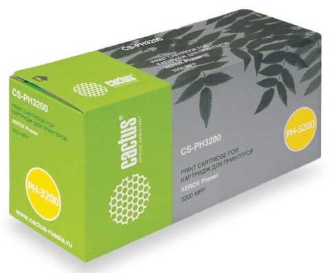 Картридж лазерный Cactus CS-PH3200 113R00730 черный (3000стр.) для Xerox Phaser 3200, 3200mfp, 3200mfpb