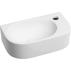 Ceramica Nova CN6066L Умывальник подвесной прямоугольный (чаша слева, отверстие под смеситель справа) Element 400*215*120мм фото