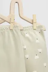 брюки для новорожденных  К 4718-2уп/фисташковый мусс,колокольчики