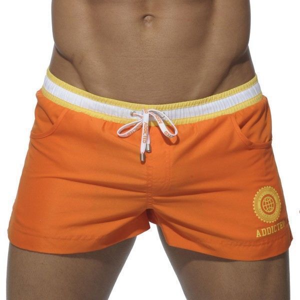 Шорты Addicted оранжевые Sports Shorts Orange