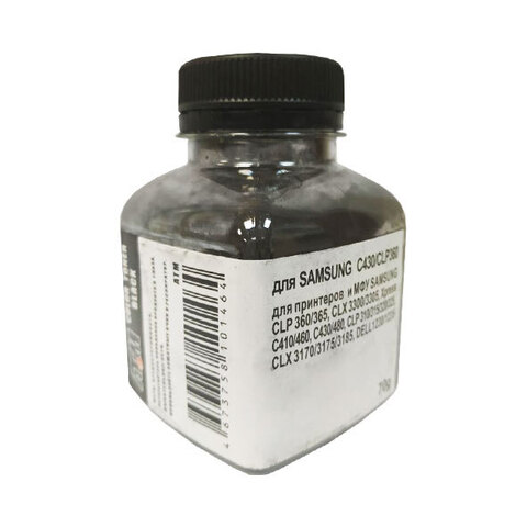 Тонер для SAMSUNG C430/480, CLP360/325 (фл,70,черный ) ATM