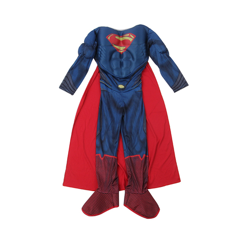 Детский костюм Супермен — Deluxe Muscle Superman Costume Child