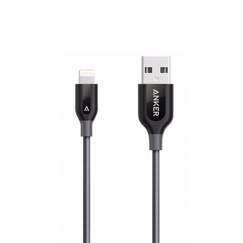 Кабель Anker PowerLine+ Lightning to USB Cable 0.9m (A8121) (Grey) для iPod, iPhone, iPad