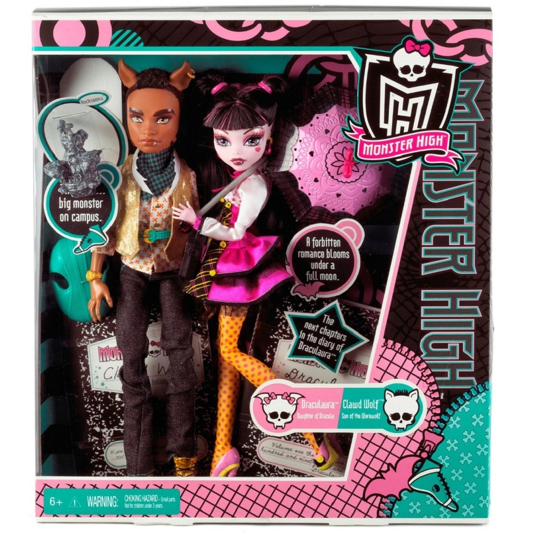 Welcome to Monster High, набор кукол: Моаника и Дракулаура