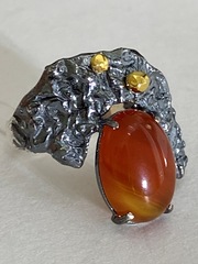 Вольта (кольцо из серебра)