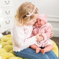 Munecas Antonio Juan Кукла Наталия, мягконабивная, 40 см (3378P)