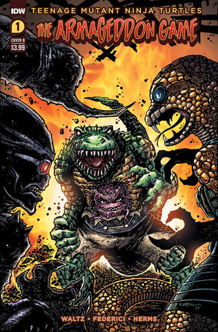 Teenage Mutant Ninja Turtles Armageddon Game #1 (Cover B)
