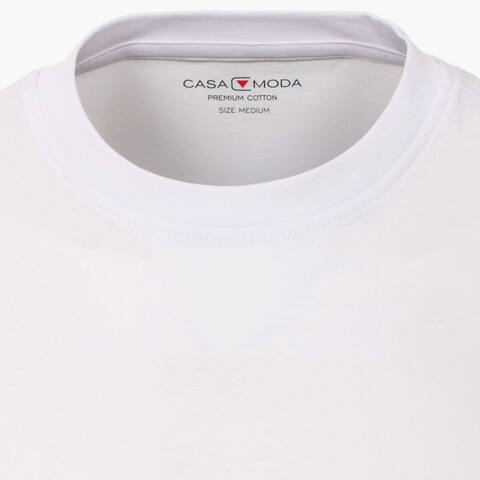 Футболка Casamoda 004200-000 цвет Белый, короткий рукав