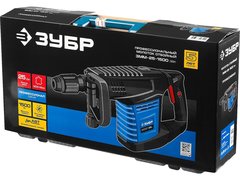 ЗУБР 25 Дж, 1500 Вт, АВТ, отбойный молоток SDS-Max, Профессионал (ЗММ-25-1500 ЭВК)