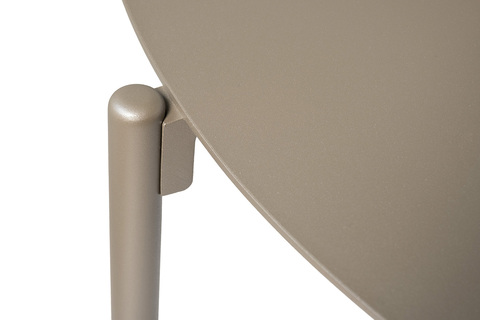 Стол журнальный уличный 100х28см Garda Decor Амбиансе L шампань