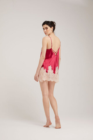 Сорочка Vivis Lydia berry-bullet малиновая