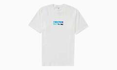 Supreme Emilio Pucci Box Logo Tee "White / Blue"
