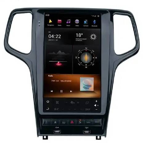 Магнитола Jeep Grand Cherokee (2008-2013)  Android 11 8/128GB IPS DSP 4G модель ZF-1827B-Q6