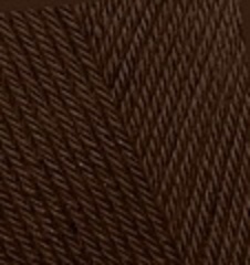 ALIZE "DİVA", 100% Микрофбира акрил, 100 гр, 350 м, 26 коричневый