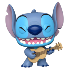 Фигурка Funko POP! Disney Lilo & Stitch Stitch with Ukulele (Exc) 10"