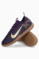 Футзалки Nike Zoom Mercurial Vapor 16 Academy Mbappe IC Junior - фиолетовый