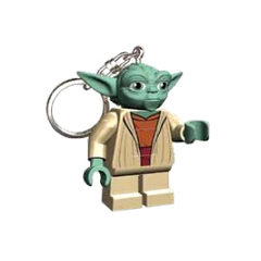 Брелок-фонарик для ключей Lego Star Wars - Yoda (Йода)