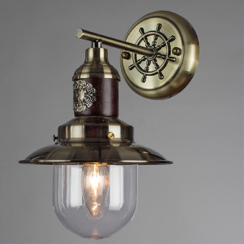 Настенный светильник Arte Lamp SAILOR A4524AP-1AB