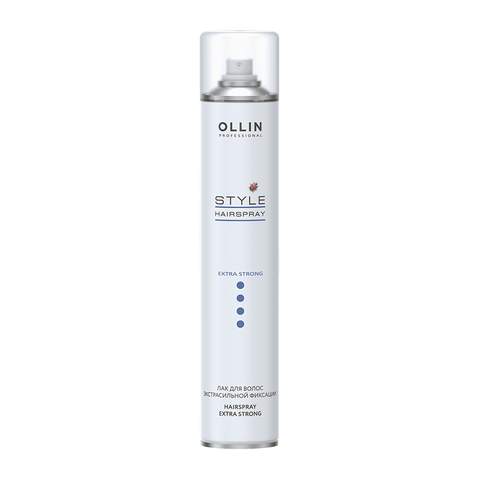 Ollin Professional Лак для волос экстрасильной фиксации, 450 мл