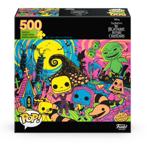 Funko Pop! Pop! Puzzles - Disney The Nightmare Before Christmas - Black