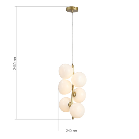 Светильник подвесной ST Luce Sweven SL1519.303.06