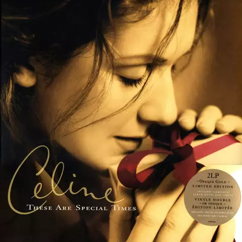 Виниловая пластинка. Celine Dion - These Are Special Times ( 2LP Opaque Gold)