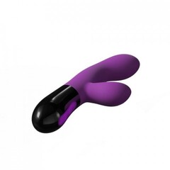 Вибратор-кролик Adrien Lastic Gaia 2.0 лиловый (20,4×3,6 см)