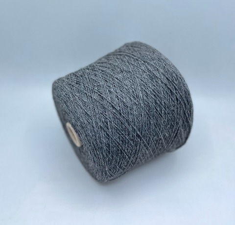 New Mill (пр.Италия), art.YAK, 4/18 450м/100гр. 100% Як , цвет-Серый меланж, арт-27576