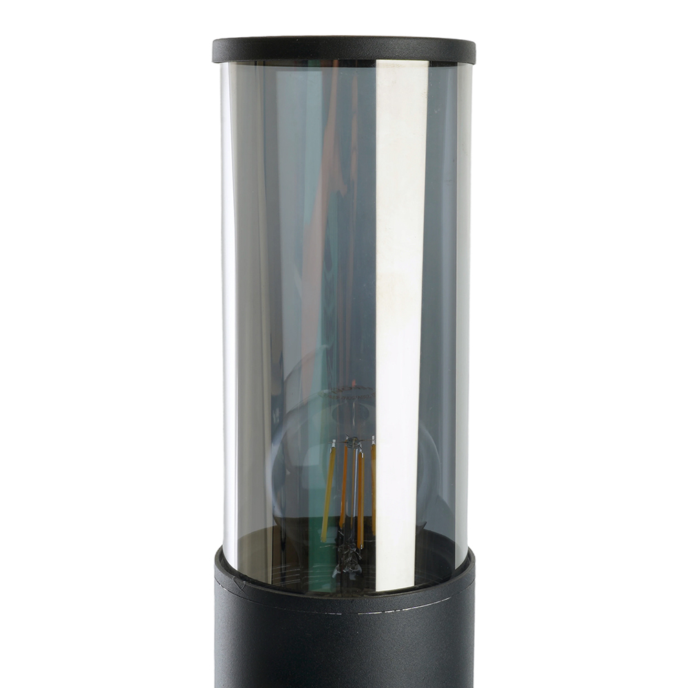 Светильник садово-парковый Feron DH1305, столб, E27 230V, черный 51333