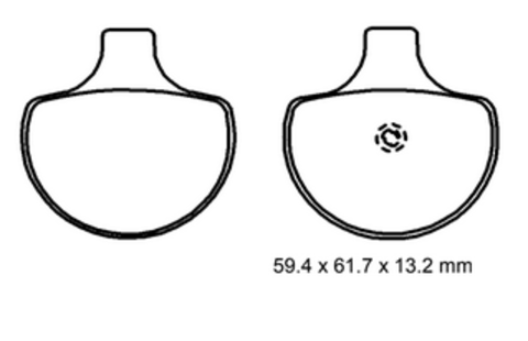Колодки  G-brake   GM-06009S