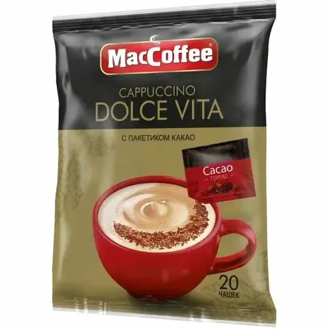 МакКофе 3в1 Капучино Дольче Вита больш/пач 24гр*20