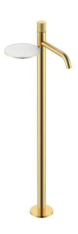 Boheme 120-GG.4 Смеситель STICK напольный для умыв. GOLD SPIRALE