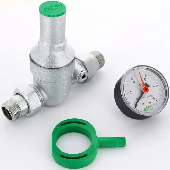 Редуктор давления FAR хром 3/4