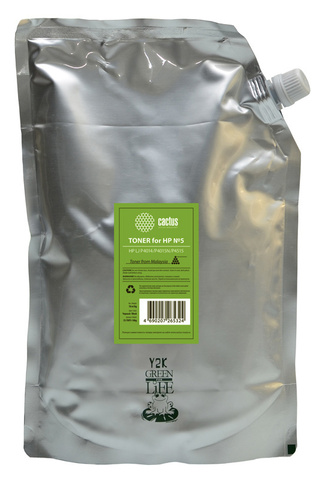 Тонер Cactus CS-THP5-10kg черный пакет 10000гр. для принтера HP LJ P4014/P4015N/P4515