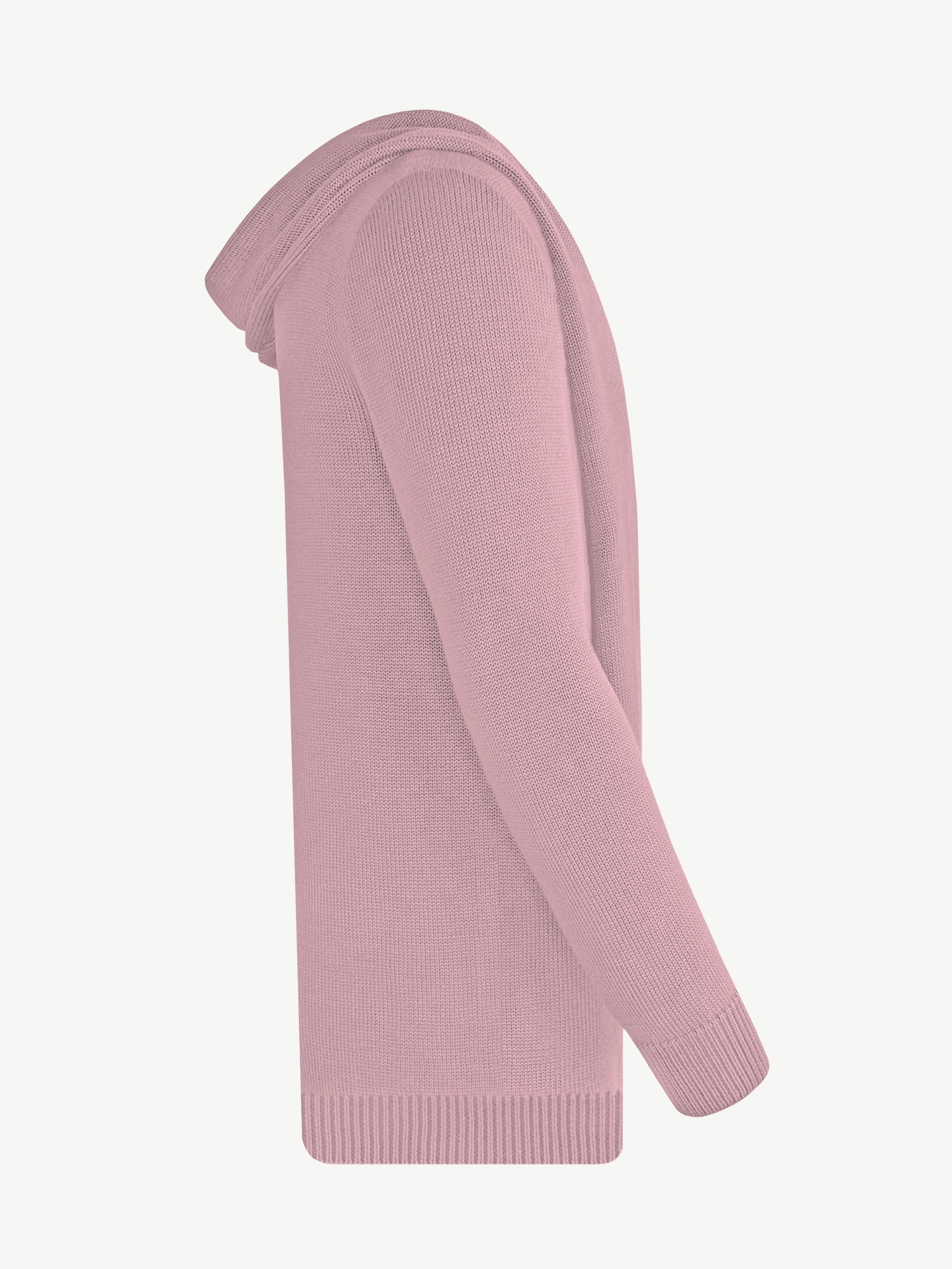 Кардиган с капюшоном из мягкой шерсти