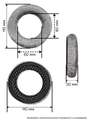 Амбушюры Beyerdynamic DT770, DT880, DT990 (Серый)