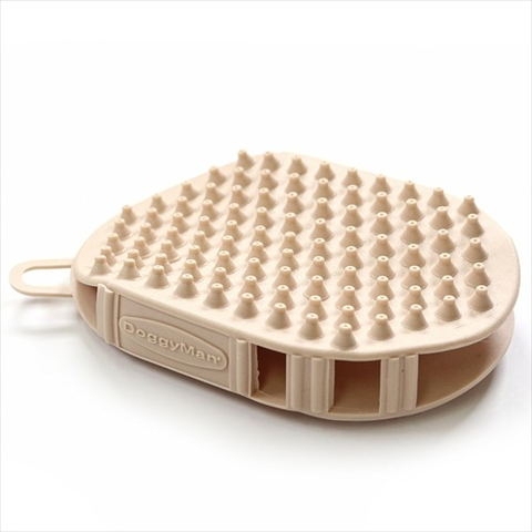 Каучуковая двусторонняя варежка для удаления линяющей шерсти для собак и кошек