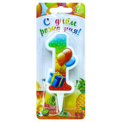 Свеча-цифра тортовая 